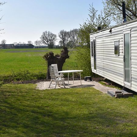 Camping De Blauwe Reiger Pieterzijl Zewnętrze zdjęcie