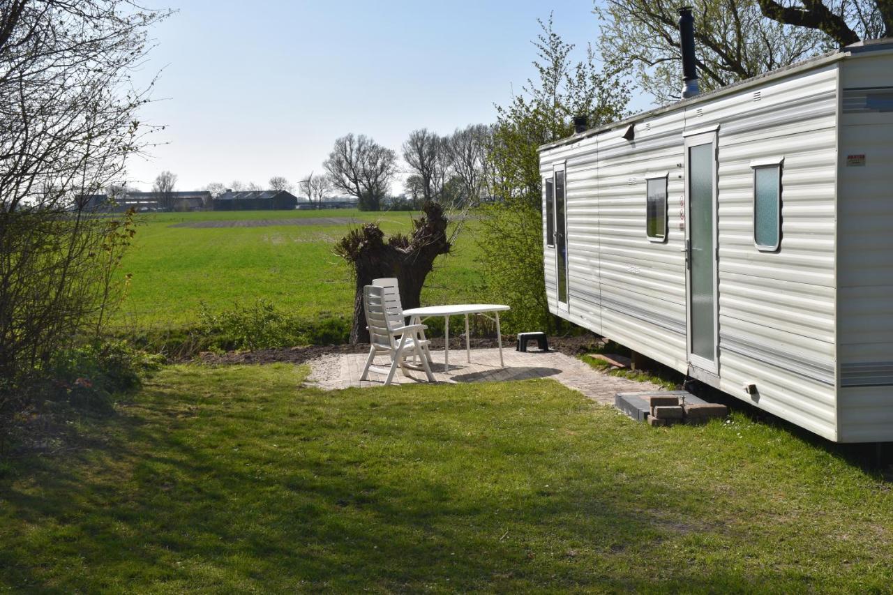 Camping De Blauwe Reiger Pieterzijl Zewnętrze zdjęcie